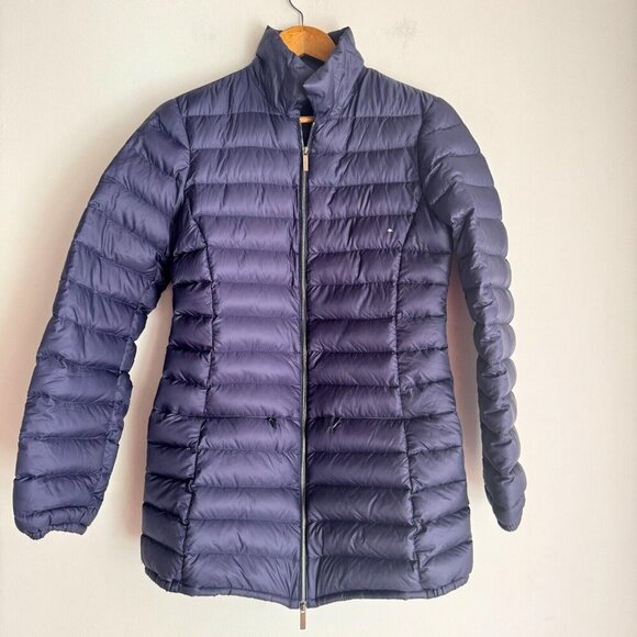 Jill Sander Down Filled Navy Blue Puffer Jacket 40/S - Picture 2 of 6